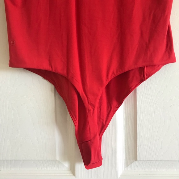 Lululemon Wundermost Nulu Short-Sleeve Crew Thong Bodysuit - like new - Picture 9 of 16